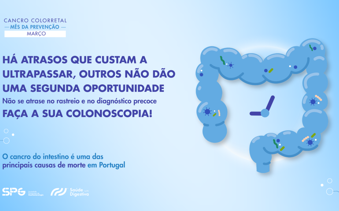Gastrenterologistas reforçam importância do rastreio para o cancro colorretal aos 45 anos